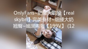 OnlyFans~肥臀大屁股【realskybri】完美身材~细腰大奶翘臀~媚黑内射【199V】 (122)