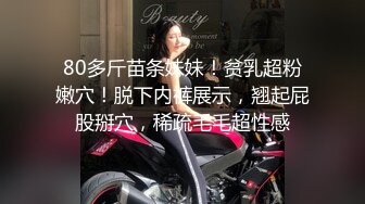 80多斤苗条妹妹！贫乳超粉嫩穴！脱下内裤展示，翘起屁股掰穴，稀疏毛毛超性感