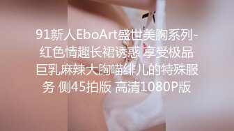 91新人EboArt盛世美胸系列-红色情趣长裙诱惑 享受极品巨乳麻辣大胸喵绯儿的特殊服务 侧45拍版 高清1080P版