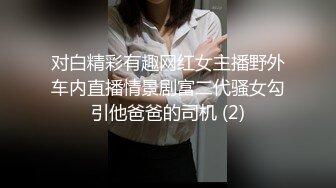 对白精彩有趣网红女主播野外车内直播情景剧富二代骚女勾引他爸爸的司机 (2)