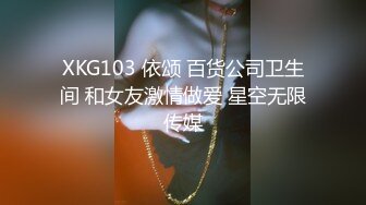 XKG103 依颂 百货公司卫生间 和女友激情做爱 星空无限传媒